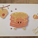 Postkarte Happy Bee
